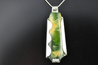 Silver Shrouded Marsden Pounamu Pendant