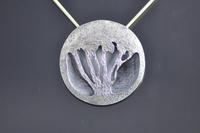 Pohutukawa Tree Silver Pendant