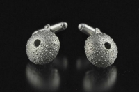 Kina silver cufflinks