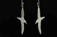Royal (Wandering) Albatross silver earrings