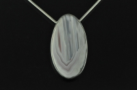 Queensland Agate and silver pendant